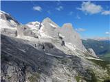 Lago di Fedaia - Col di Bousc